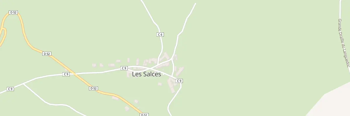 Plan du 5012 Les Salces Village aux Salces