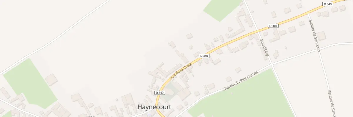 Plan du 143 Rue de la Croix à Haynecourt