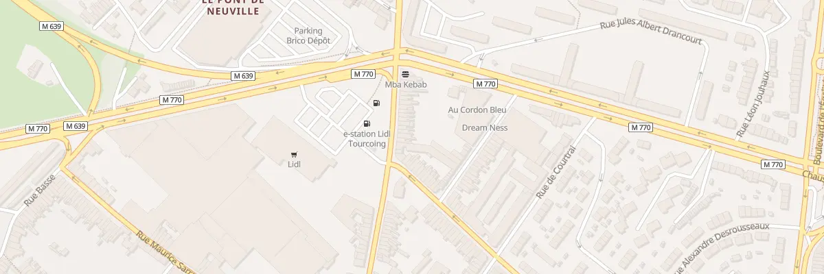 Plan du 404 Rue de Gand à Tourcoing