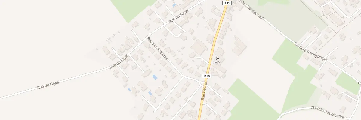 Plan du 8 Rue des Sollieres à Templeuve-en-Pévèle