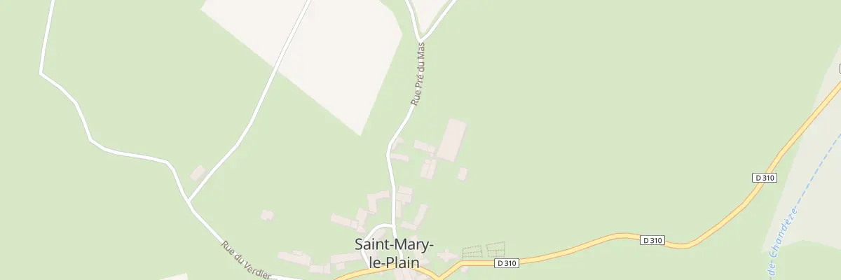 Plan du 5059 Le Bourg à Saint-Mary-le-Plain