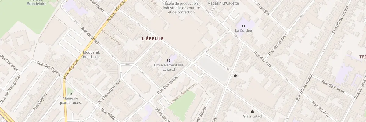 Plan du 149 Rue de l’Industrie à Roubaix