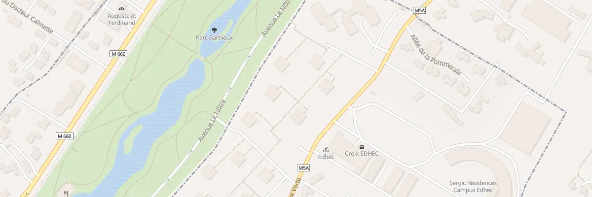 Plan du 329 Rue Verte à Croix