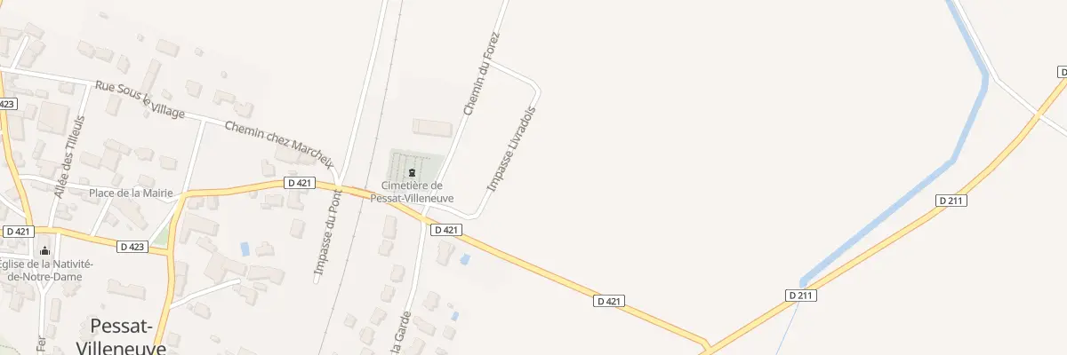 Plan du 10 Imp du Livradois à Pessat-Villeneuve