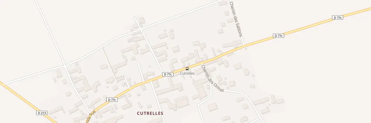 Plan du 15 Gr Grande Rue A Cutrelles à Vimpelles