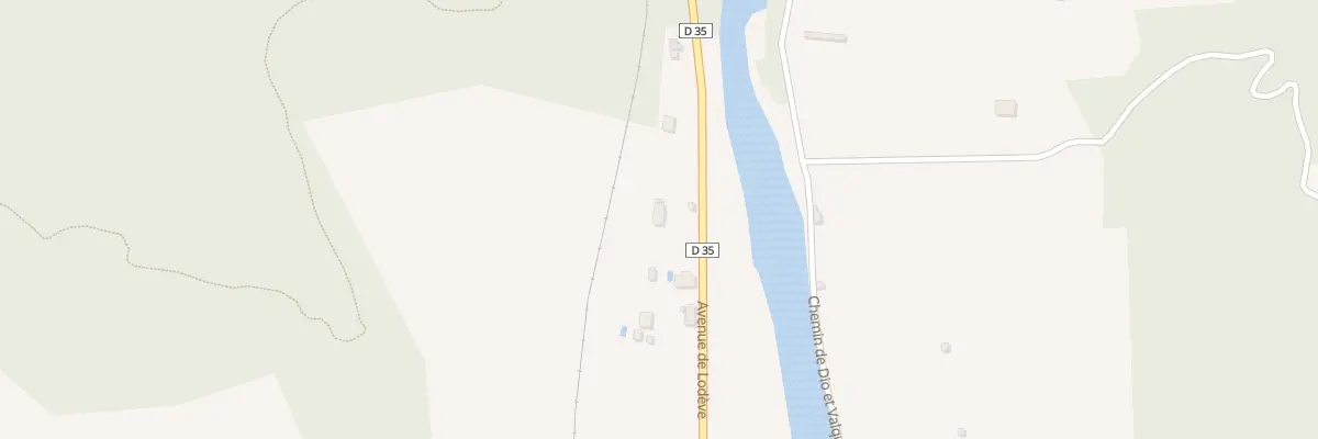 Plan du 79 Av de Lodeve à Bédarieux