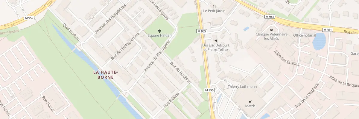 Plan du 13 Rue du Houblon à Villeneuve-d’Ascq
