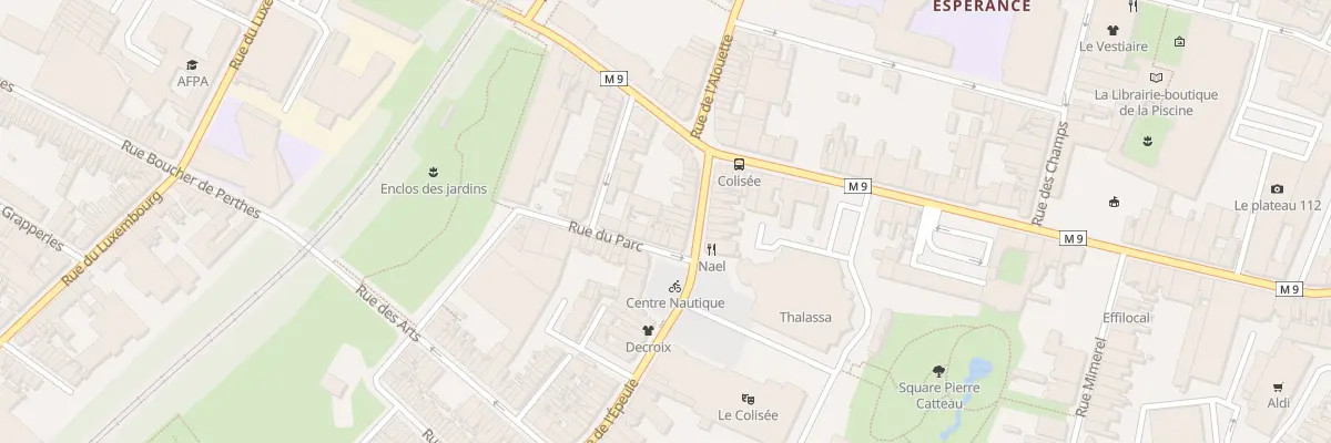 Plan du 22 Rue de l’Épeule à Roubaix