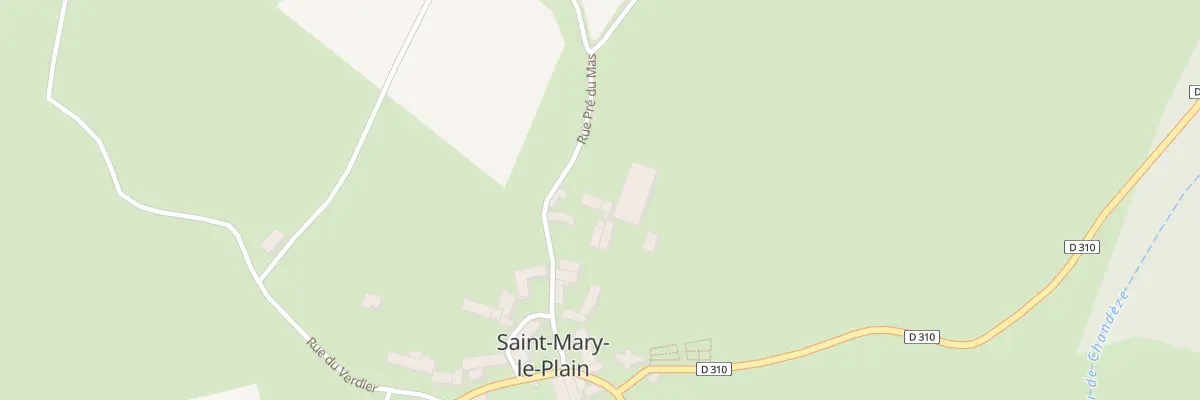 Plan du 5060 Le Bourg à Saint-Mary-le-Plain