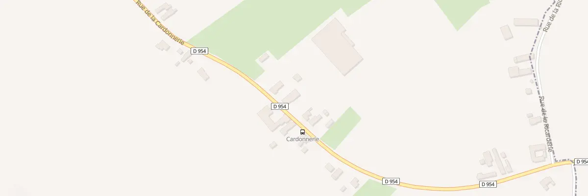 Plan du 792 Rue de la Cardonnerie à Bersée