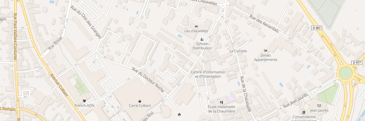 Plan du 8 Rue Charles Roy à Nevers