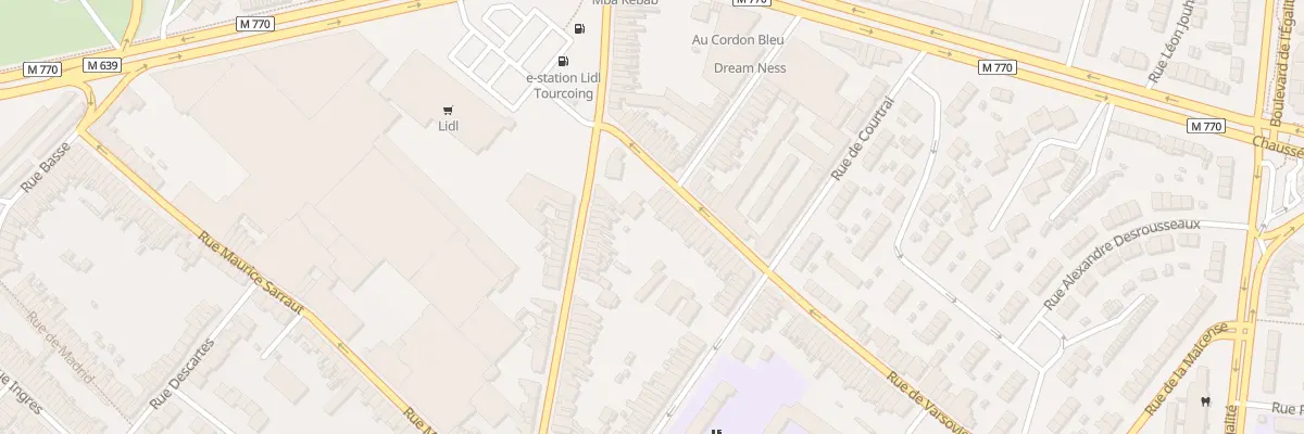 Plan du 147 Rue de Varsovie à Tourcoing
