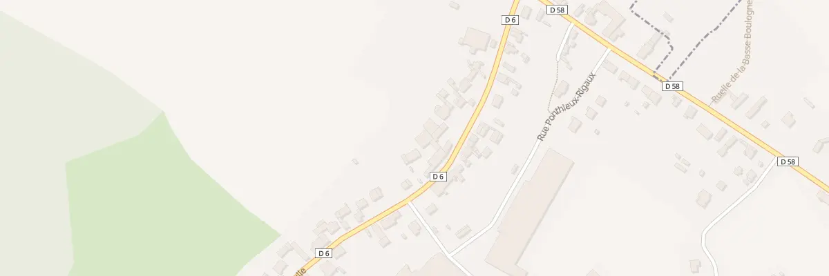 Plan du 33 Rue Charles de Gaulle à Ronssoy