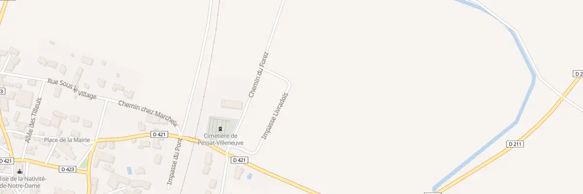 Plan du 18 Imp du Livradois à Pessat-Villeneuve
