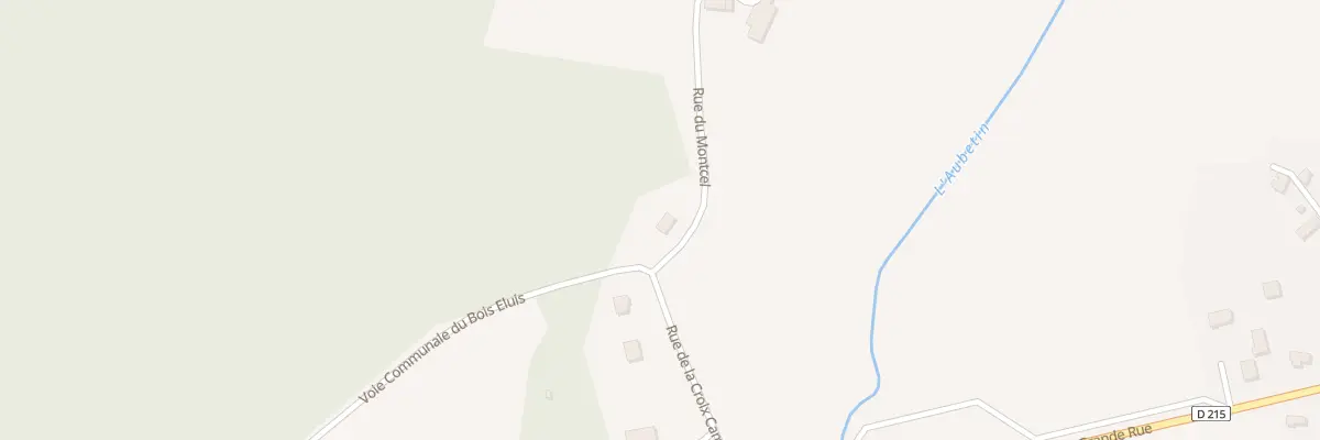 Plan du 1 Rue du Montcet à Dagny