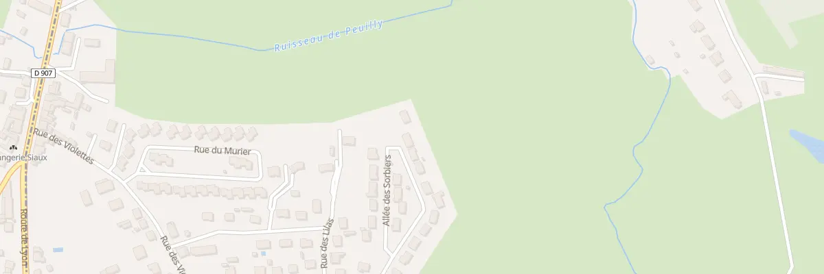 Plan du 22 Rue des Sorbiers à Chevenon