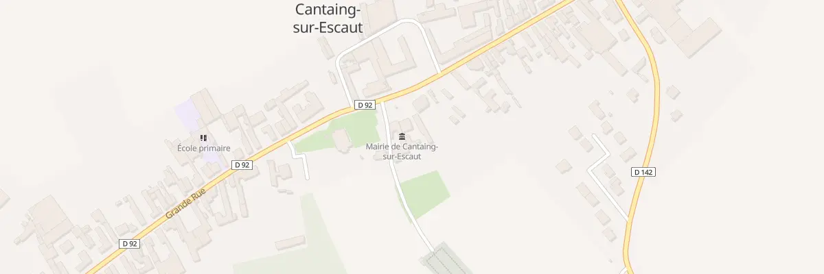 Plan du 73 Grand’Rue à Cantaing-sur-Escaut