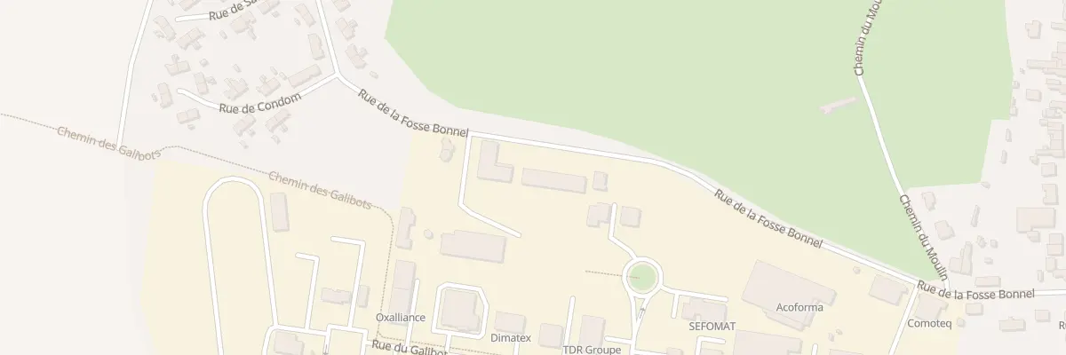 Plan du 531 Rue de la Fosse Bonnel à Lallaing