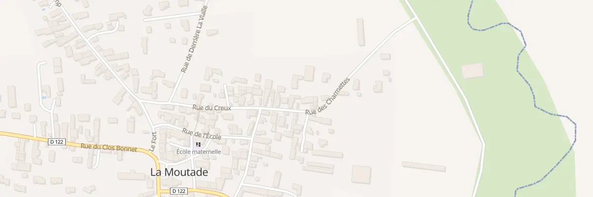 Plan du 11 Rue des Charmettes à Chambaron sur Morge