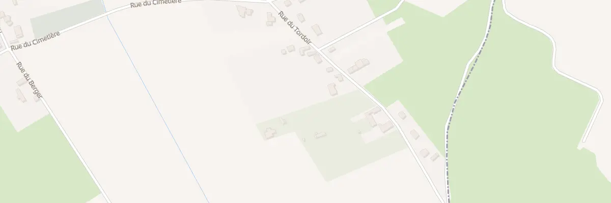 Plan du 524 Rue du Tordoir à Cugny