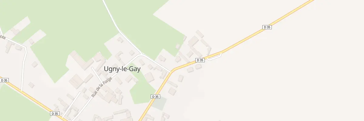Plan du 7 Rue Madame Thunders à Ugny-le-Gay