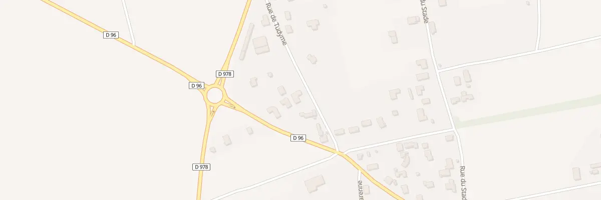Plan du 5486 Rue de Tudyme à La Sauvetat