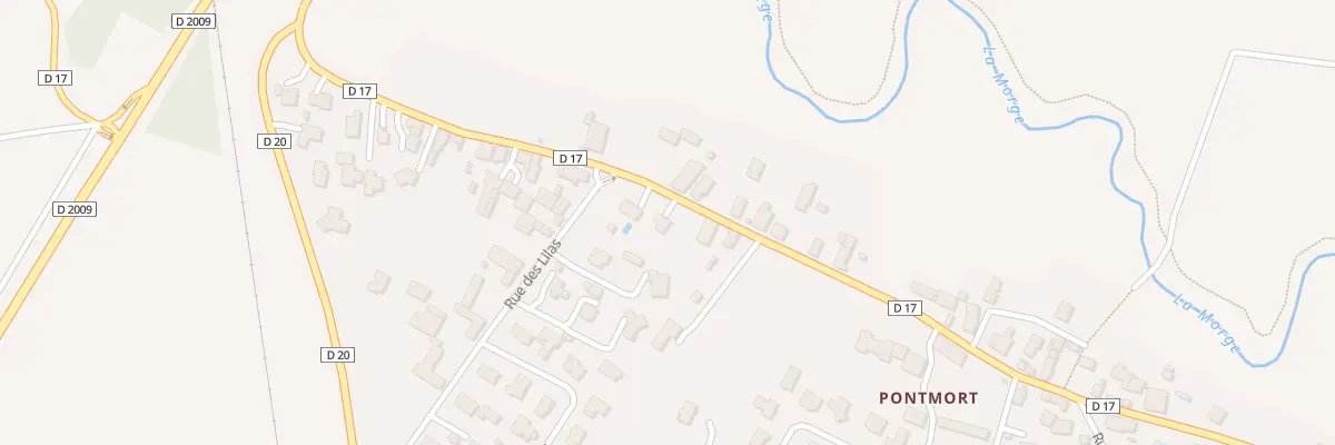 Plan du 22 Rue de la Limagne - Pontmort à Chambaron sur Morge