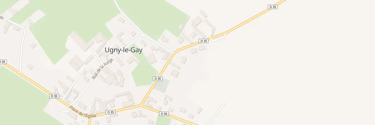 Plan du 12 Rue Madame Thunders à Ugny-le-Gay
