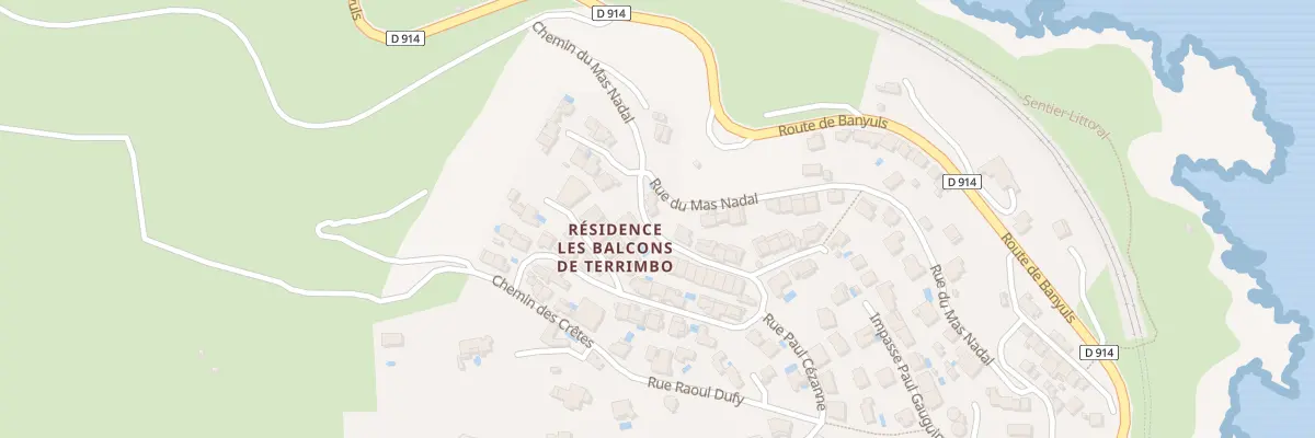 Plan du 2 Rue du Mas Nadal à Cerbère