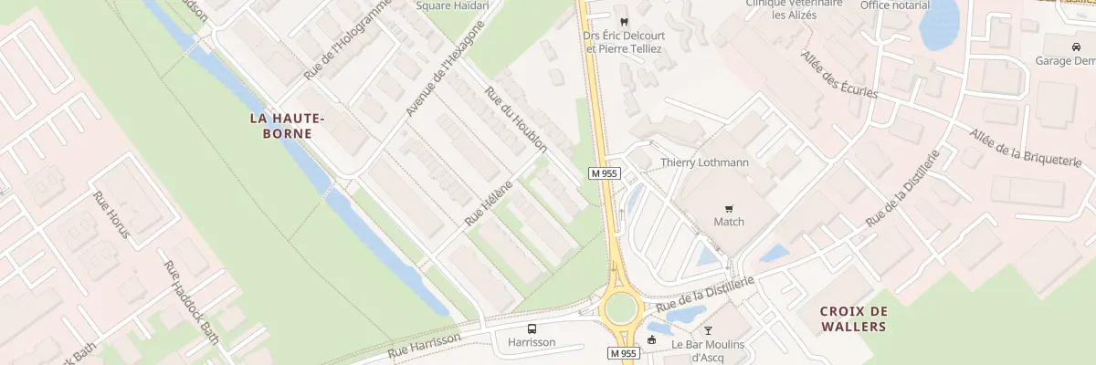 Plan du 28 Rue du Houblon à Villeneuve-d’Ascq