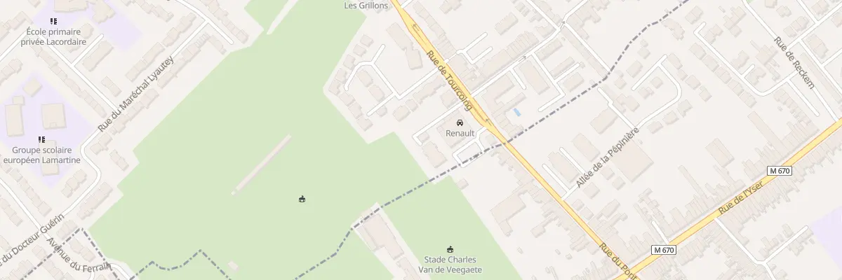 Plan du 248 Rue de Tourcoing à Neuville-en-Ferrain