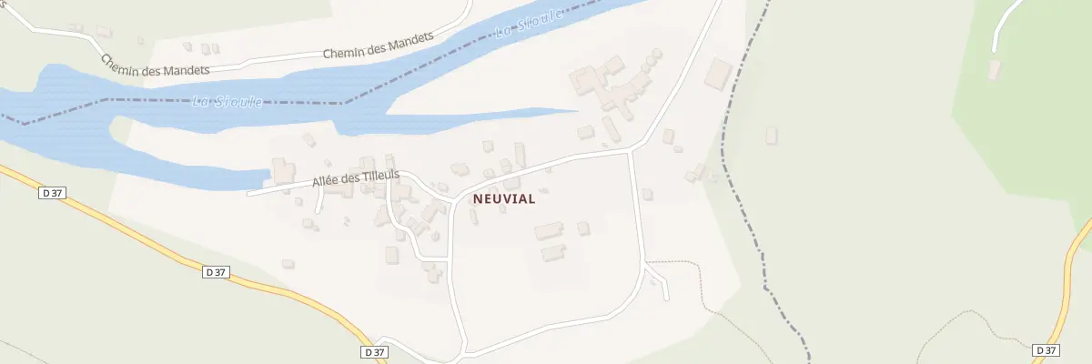 Plan du 22 Chem du Moulin Neuvial à Bègues