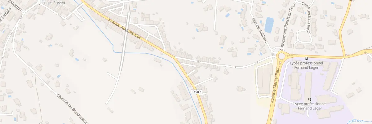 Plan du 7 Rte de Clermont à Bédarieux