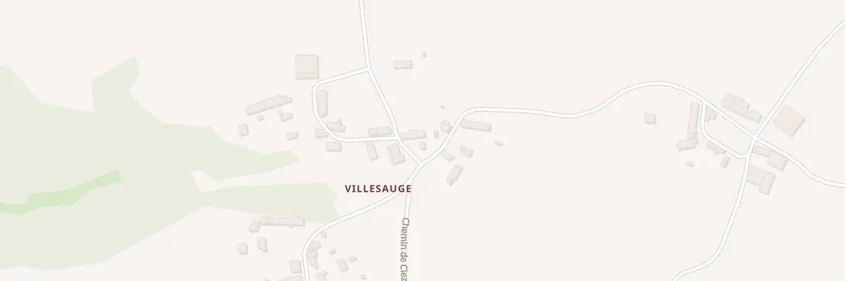 Plan du 4 Ham Villesauge à Bouhy