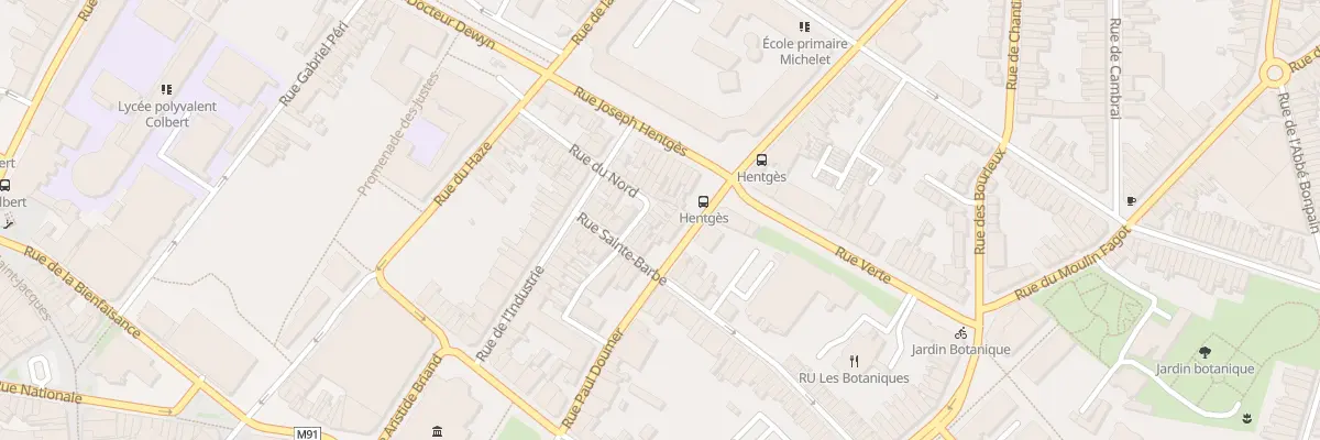 Plan du 29 Rue du Nord à Tourcoing