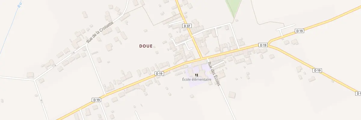 Plan du 8 Rue Champenois à Doue