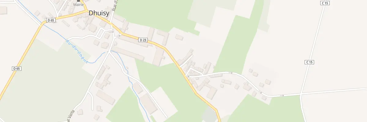 Plan du 1 Imp des Vignes à Dhuisy