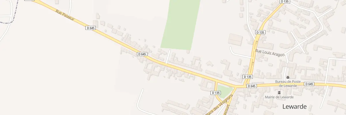 Plan du 191A Rue Pasteur à Lewarde