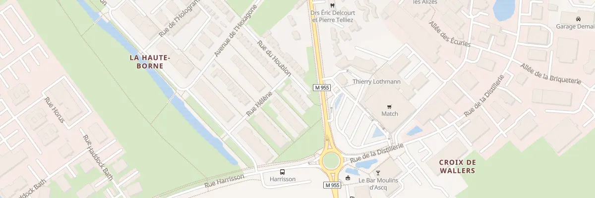Plan du 32 Rue du Houblon à Villeneuve-d’Ascq