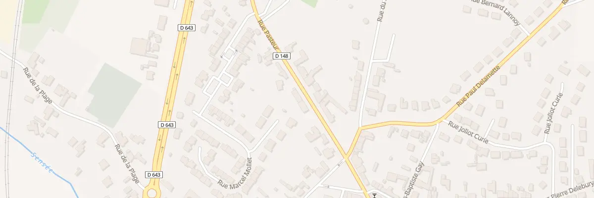 Plan du 3 Rue Pasteur à Aubigny-au-Bac