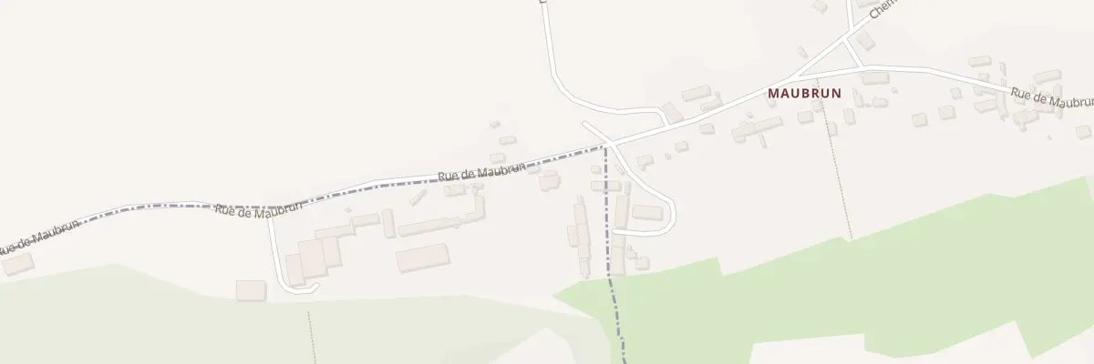 Plan du 72 Rte de Maubrun à Saint-Bandry