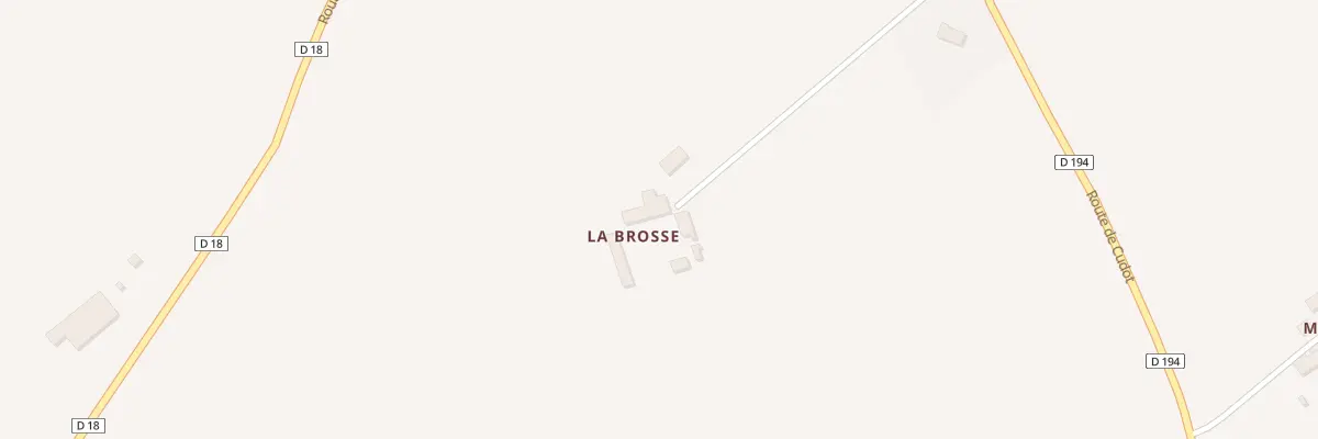 Plan du 128 La Brosse à Saint-Loup-d’Ordon