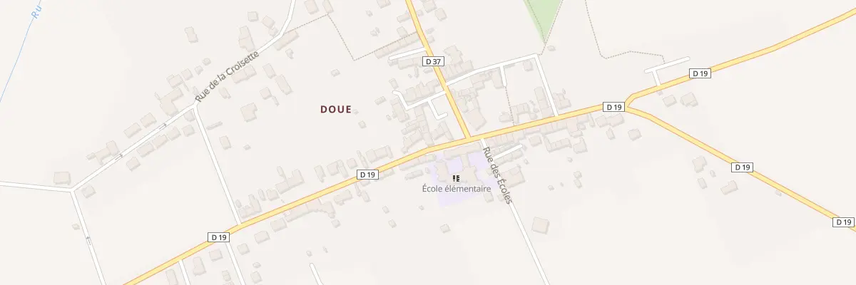 Plan du 6 Rue Champenois à Doue