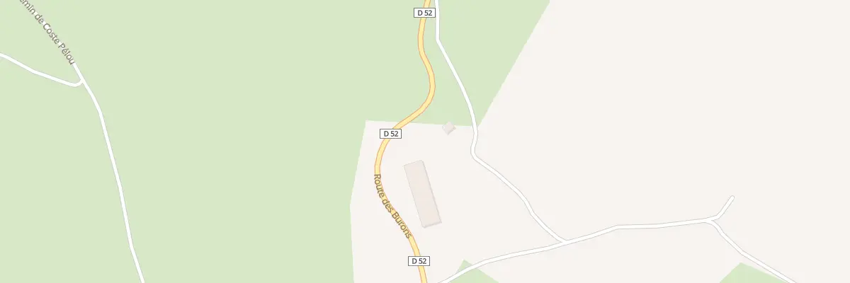 Plan du 9 Rte des Burons aux Salces