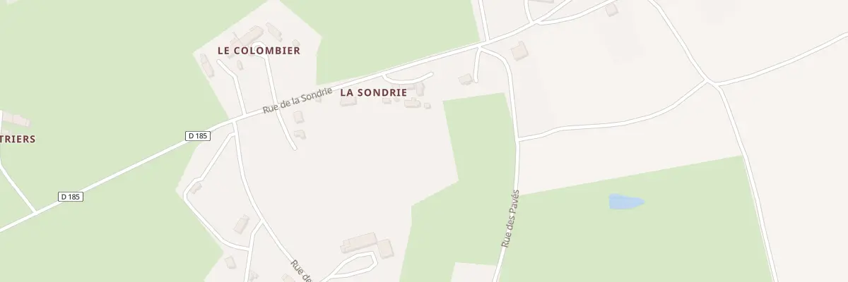 Plan du 7 Rue de la Sondrie à Treigny-Perreuse-Sainte-Colombe