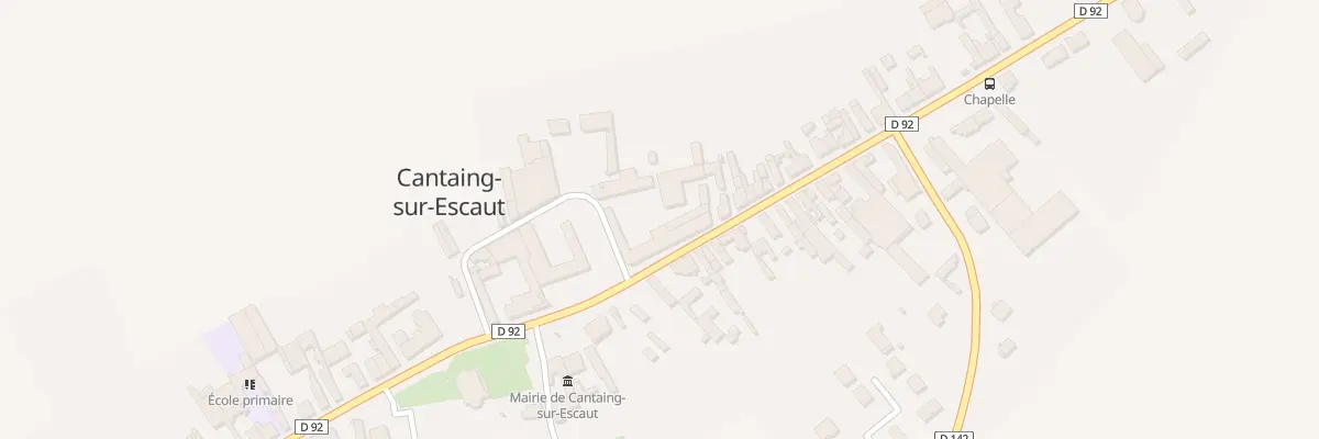 Plan du 46 Rue du Château à Cantaing-sur-Escaut
