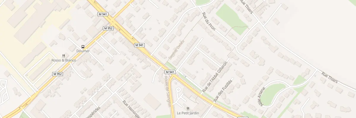 Plan du 5 Rue Georges Delebart à Villeneuve-d’Ascq