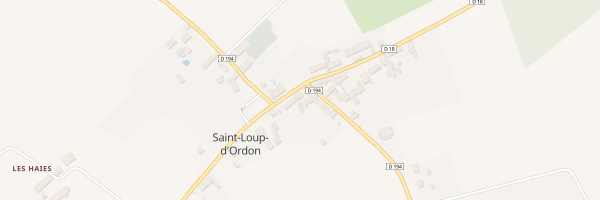 Plan du 25 Rue Principale à Saint-Loup-d’Ordon