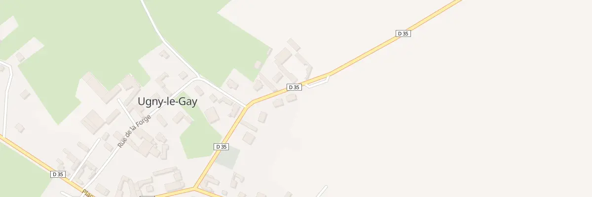 Plan du 14 Rue Madame Thunders à Ugny-le-Gay