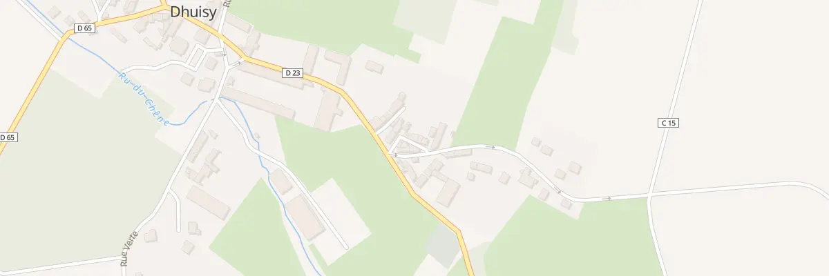Plan du 3 Imp de l’Ile à Dhuisy